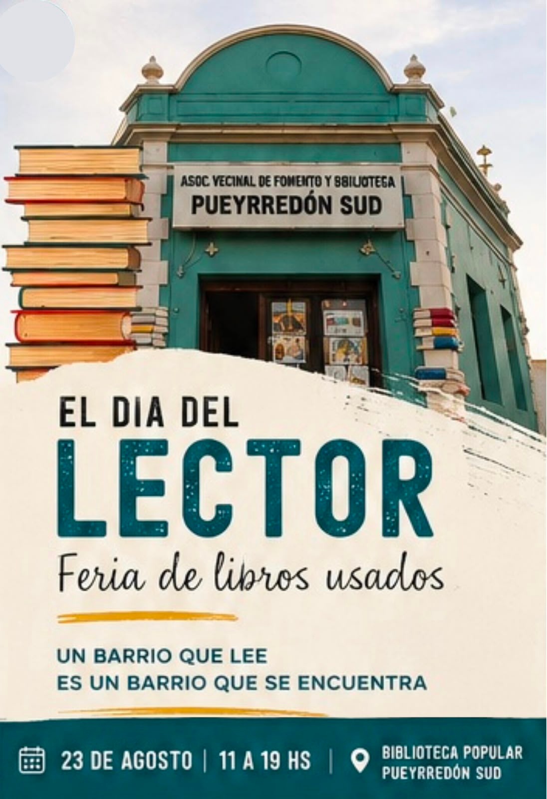 Lee más sobre el artículo Feria de Libros Usados en Villa Pueyrredon
